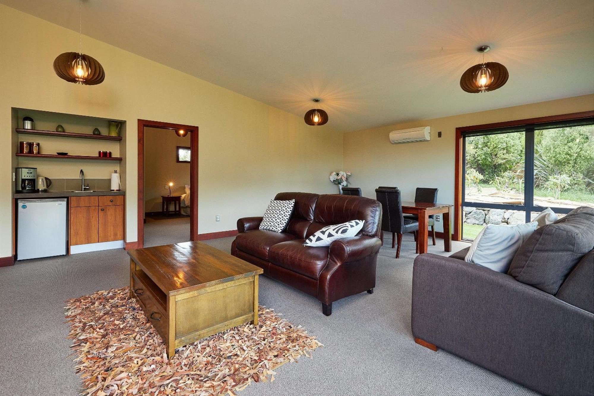 קאיקורה Glencree Luxury Chalets מראה חיצוני תמונה