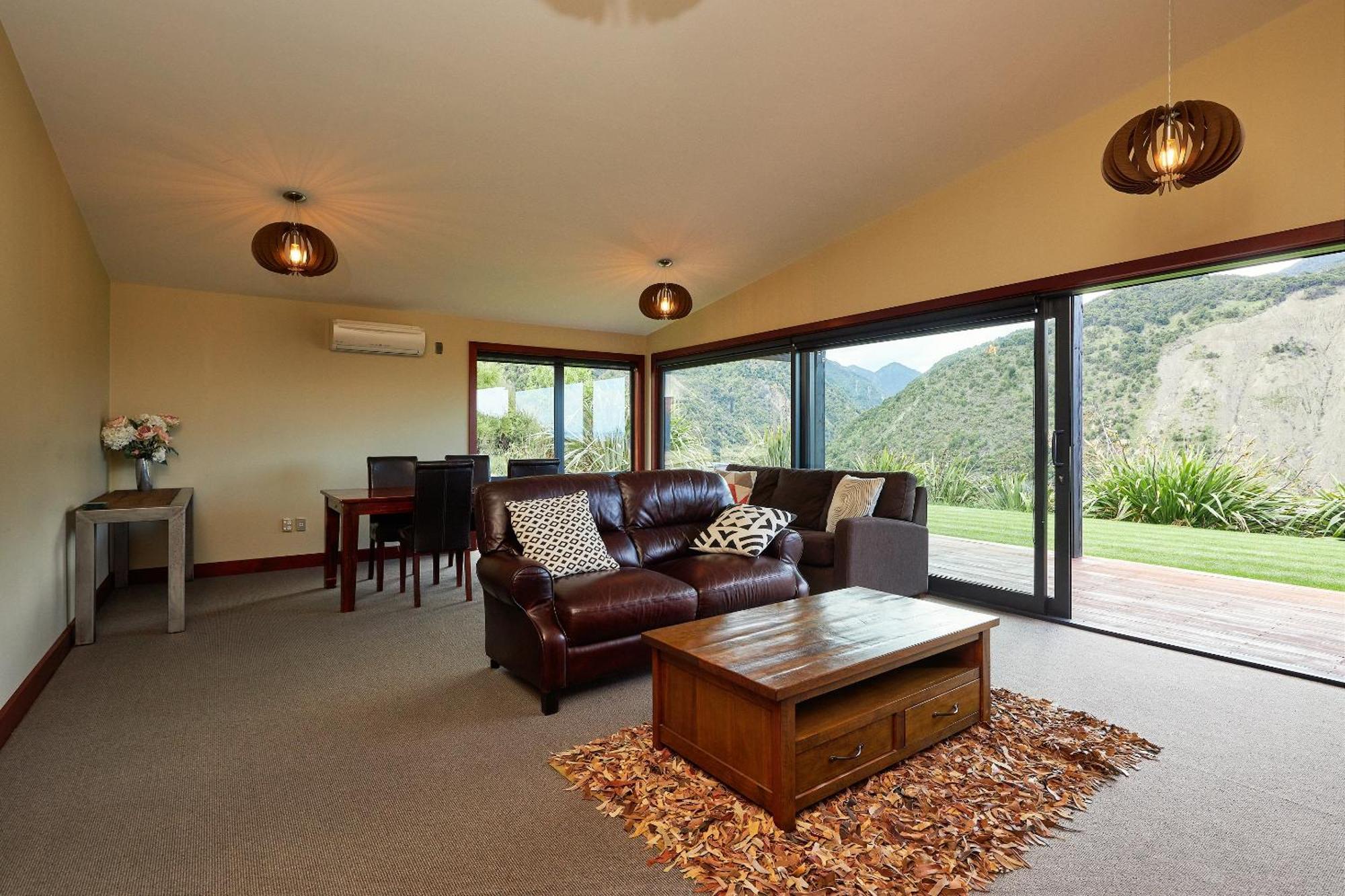 קאיקורה Glencree Luxury Chalets מראה חיצוני תמונה